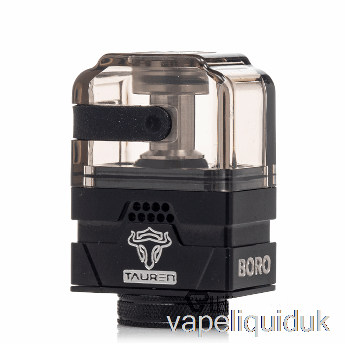 Thunderhead Creations Tauren BORO Tank Silver Black Vape Juice